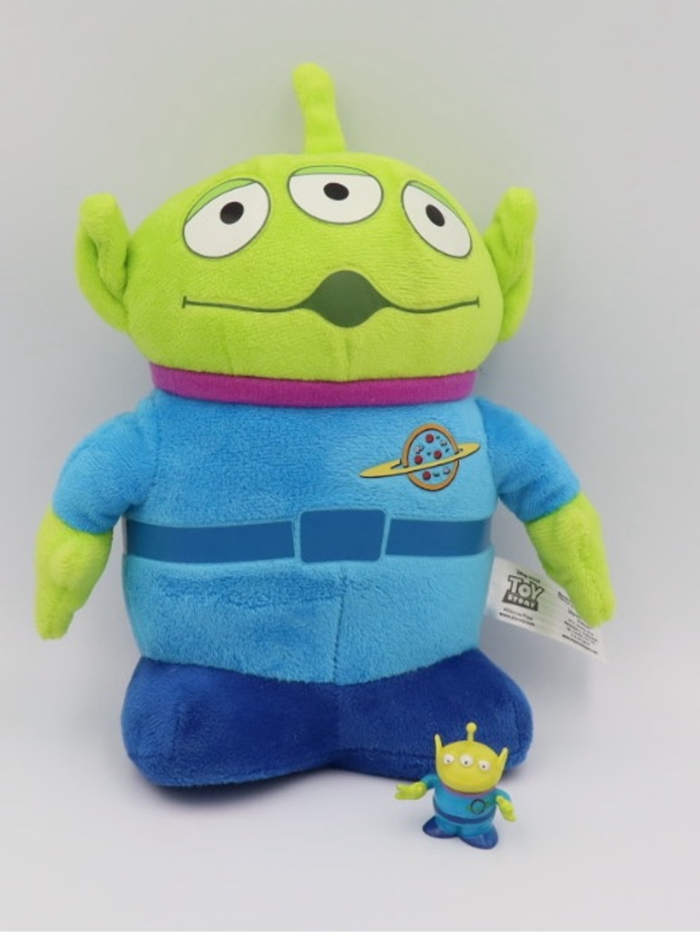 Disney Pixar Toy Story Green Alien Plush Toy 👽With Mini Figure!